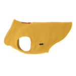 gooby-honey-mustard-fleece-vest-with-brown-tag-side-view-1024x1024px