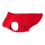 gooby-red-fleece-vest-with-red-tag-side-view-1024x1024px