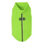 gooby-lime-zip-up-fleece-vest-front-view-1024x1024px