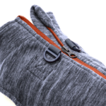 gooby-gray-zip-up-fleece-vest-d-ring-leash-attachments-and-zipper-closure-detail-view-1024x1024px