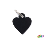 COEUR NOIR MFB35 PETIT COEUR ALU NOIR