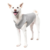 a-shiba-inu-wearing-gooby-gray-fleece-vest-standing-up-side-45-degrees-view-1024x1024px
