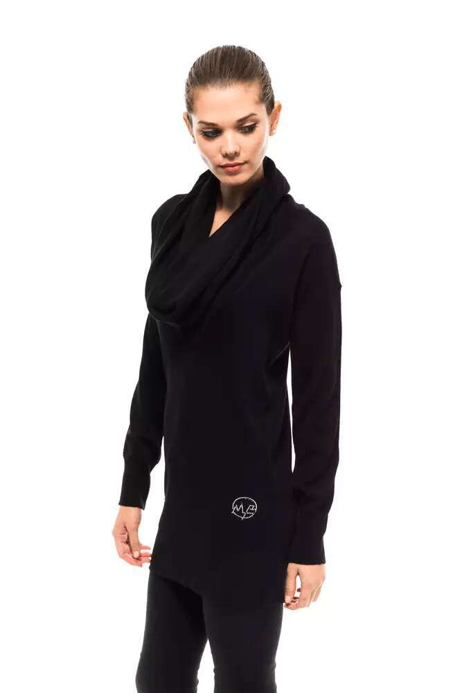 Pull en laine noire 4120020