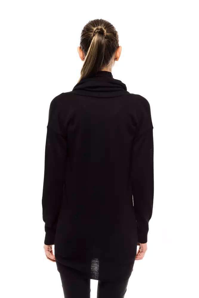Pull en laine noire 4120023