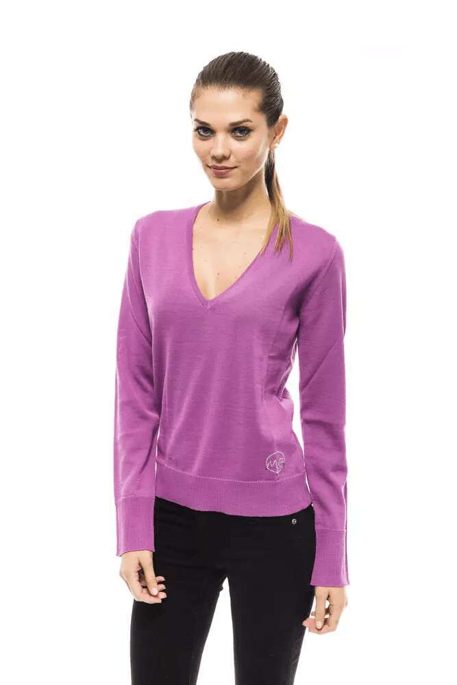Pull en laine multicolore pour femme 4110728