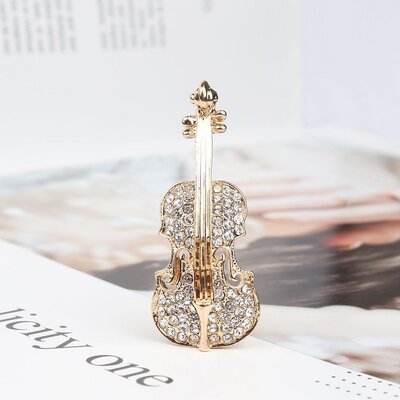 Broches-de-violon-pour-femmes-mode-Punk-personnalit-strass-cristal-accessoires-bijoux