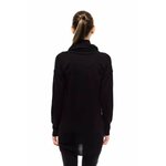 Pull en laine noire 4120023