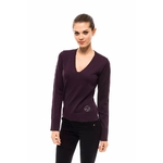 Pull en laine violet pour femme 4110744