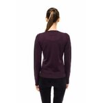 Pull en laine violet pour femme 4110818