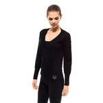 Pull en laine noire pour femme 4120022