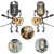 Microphone-Robot-Vintage-avec-guitare-Figurines-en-m-tal-pour-l-int-rieur-lampe-de-bureau