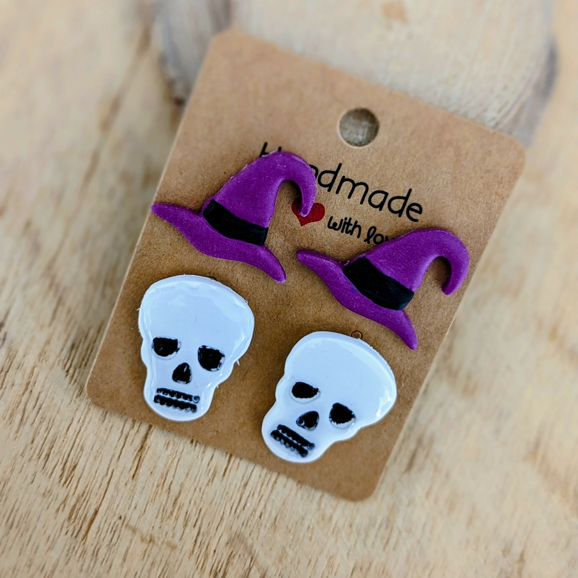Boucle d'oreilles halloween
