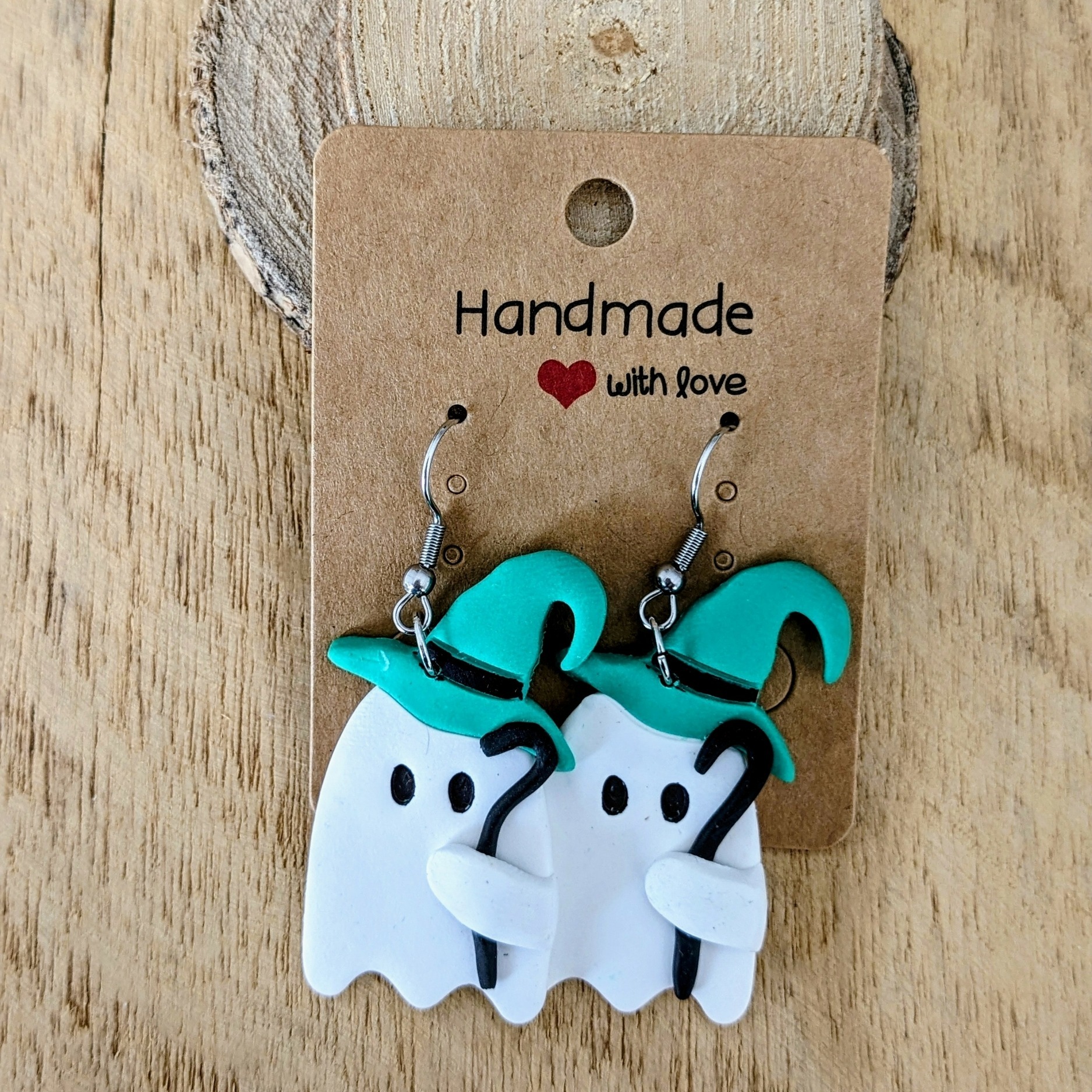 boucles d'oreilles halloween