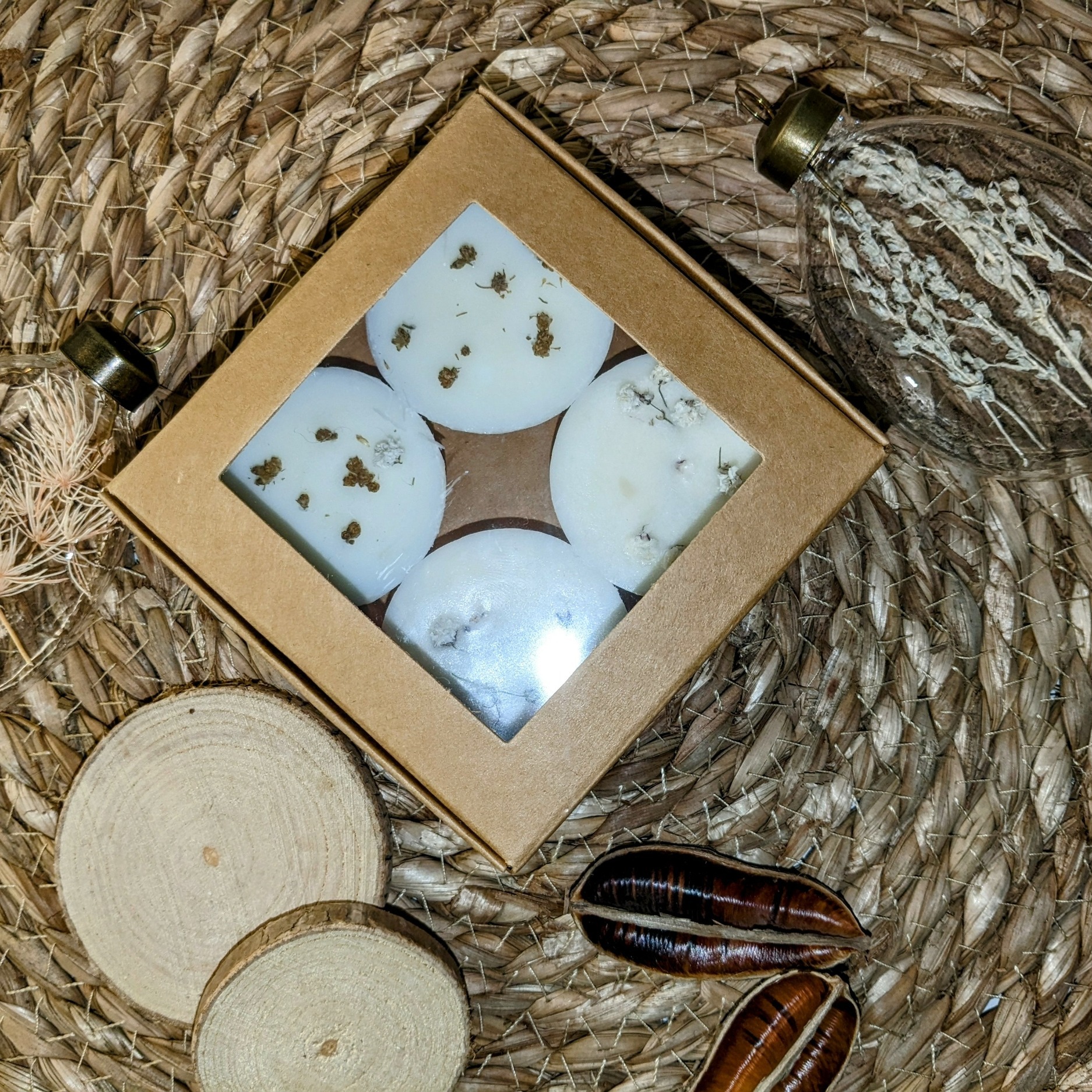 fondant parfumé fleuri cire de soja
