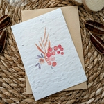 CARTE ENSEMENC2E FLEURIE