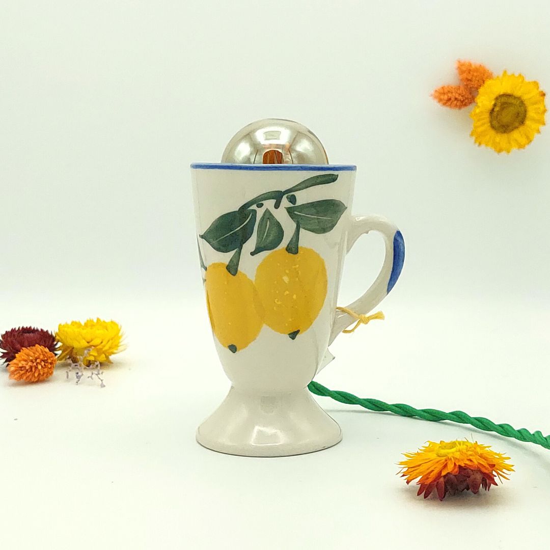 Lampe poser petite tasse mazagran