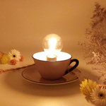 TSC202202 Lampe à poser tasse à café pastel