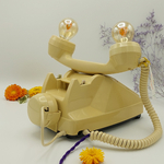 TEL202206 Lampe téléphone touches beige