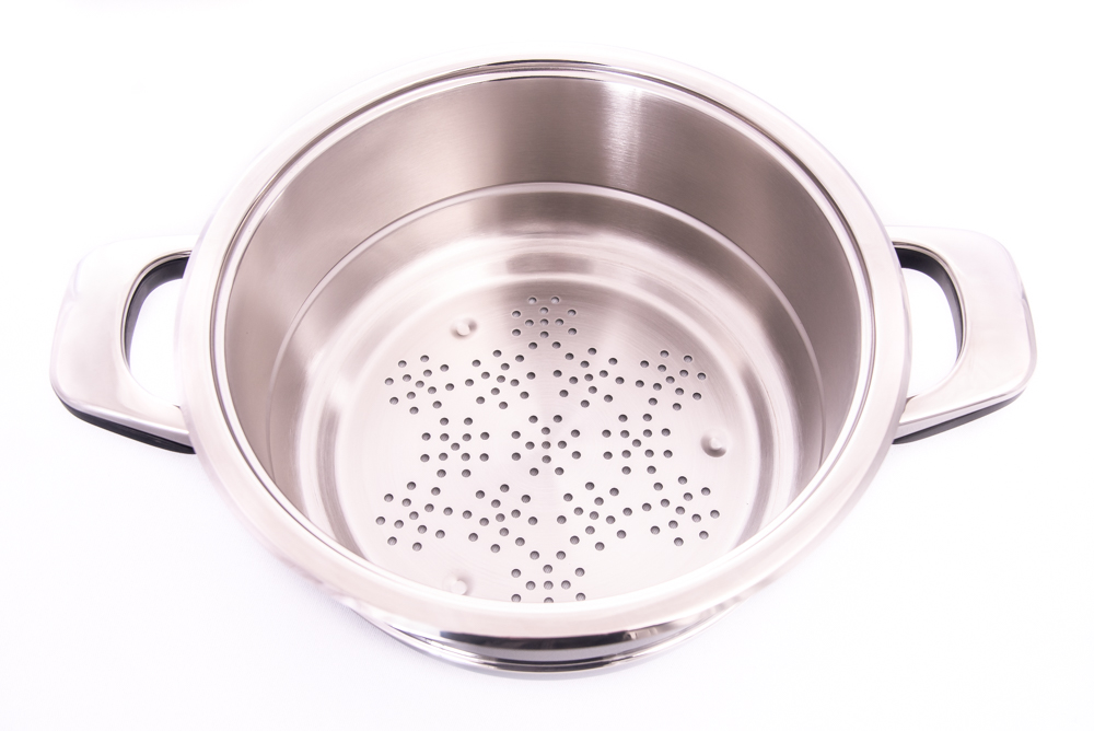 Passoire cuit-pâtes 4 segments inox 40cm De Buyer - Ustensiles Pro