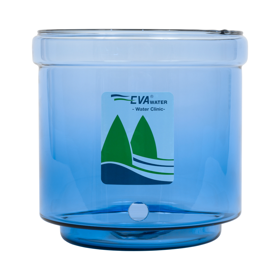 cuve en verre fontaine filtrante EVA 7 L