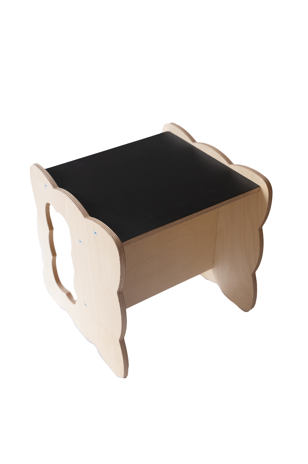 Chaise Cube Montessori Boogy Woody - ardoise
