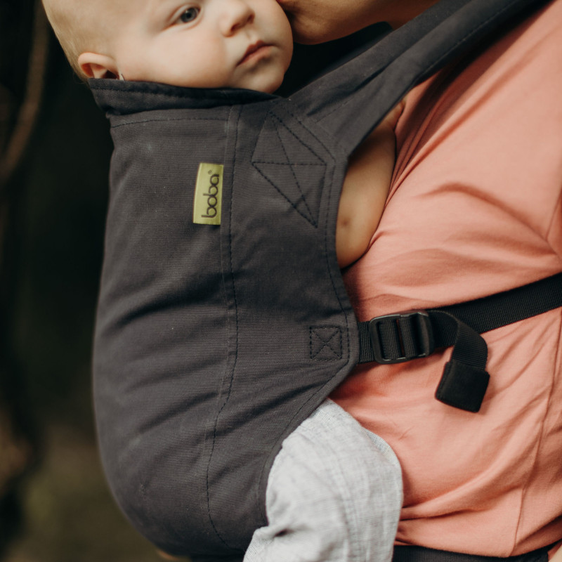 Boba 4GS Slate Coton bio - Porte-bébé pour Nouveau-né