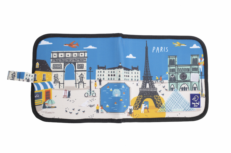 cahier ardoise réutilisable Jaq Jaq Bird Paris - couverture