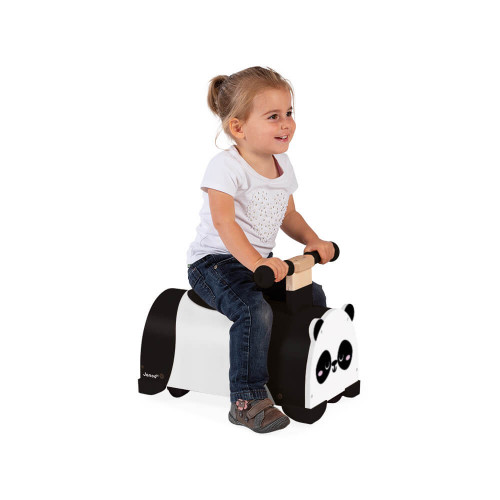 Porteur fille en bois Multidirectionnel Panda Janod