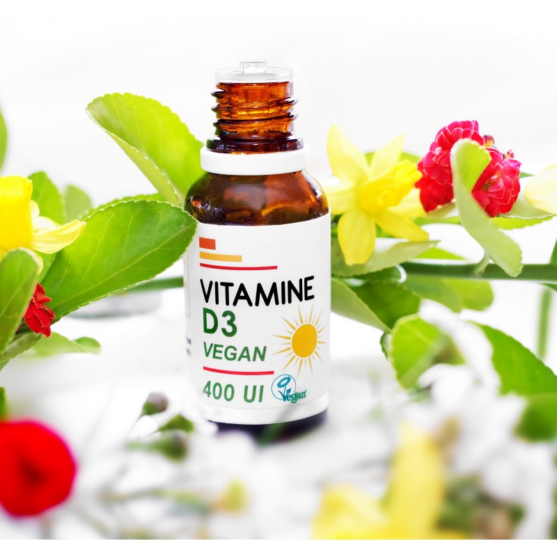 Vitamine D3 Vegan 400 UI - NutriVie