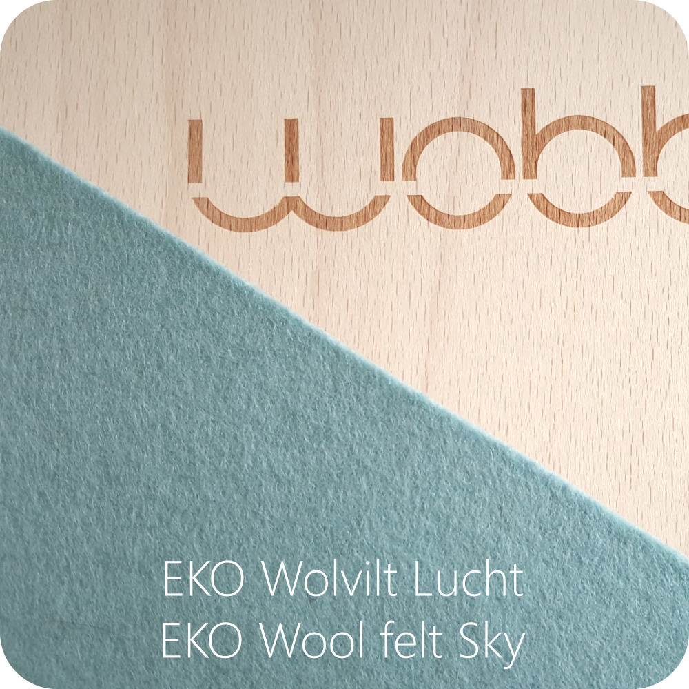 Wobbel Original transparent Felt Sky