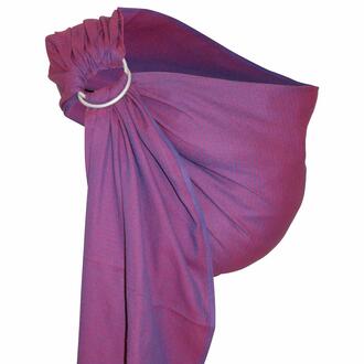 ring sling storchenwiege leo violet