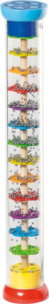 Bâton De Pluie Musical - Jouet D'éveil Sensoriel Pour Bébés 0-3 Ans (bois Et Plastique)