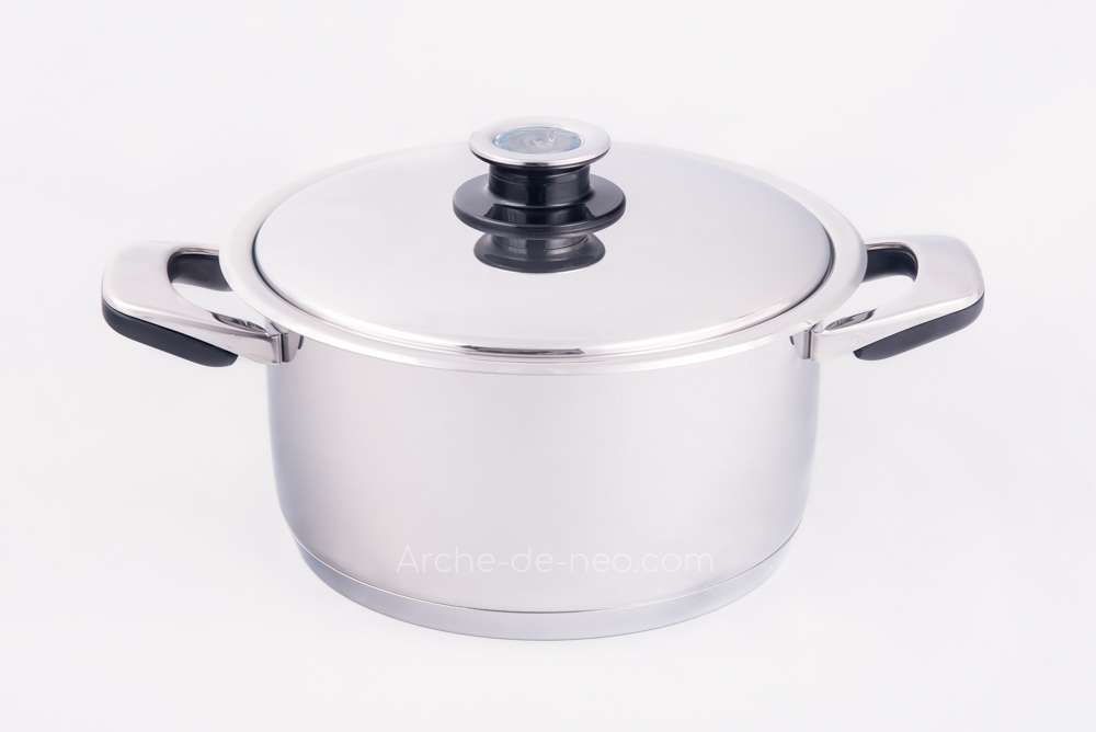 Cocotte Minute En Inox 18/10 , 3 Litres 20cm Kenz