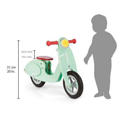 draisienne  janod scooter mint j03243