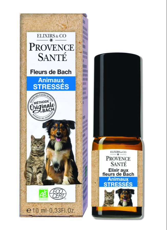 Spray Fleurs de Bach pour animaux STRESSES- Provence santé