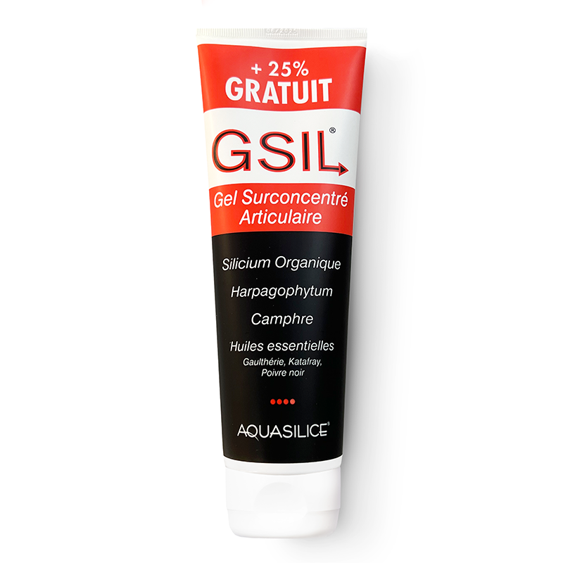 Gel Surconcentré Articulaire GSIL 250 ml - 25% Gratuit - Aquasilice