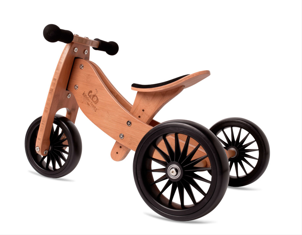 Tricycle et Draisienne 2 en 1 Tiny Tot Plus Bambou Kinderfeets