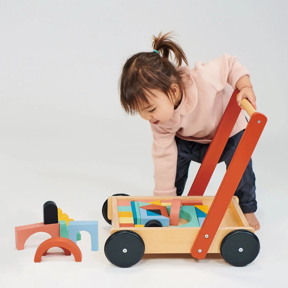 chariot de marche avec blocs de construction Mentari-min