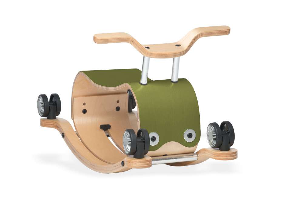 Wishbone Flip porteur 3en1 enfant vert vintage