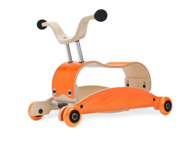 Wishbone Mini Flip Deluxe - orange - base marche