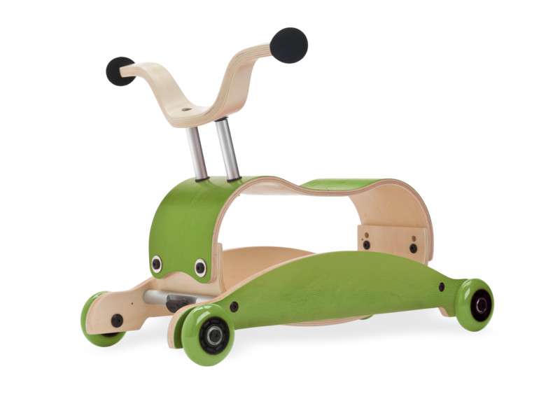 Wishbone Mini Flip Deluxe - vert - base marche