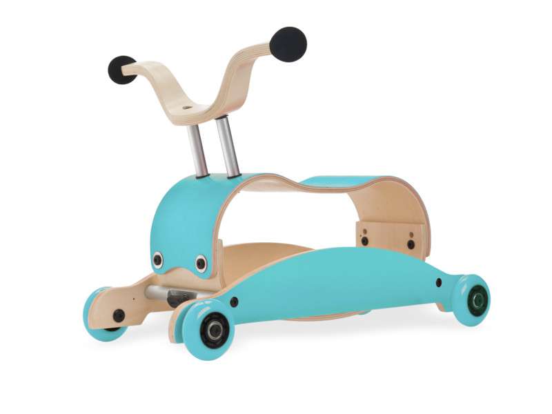 Wishbone Mini Flip Deluxe - aqua - base marche