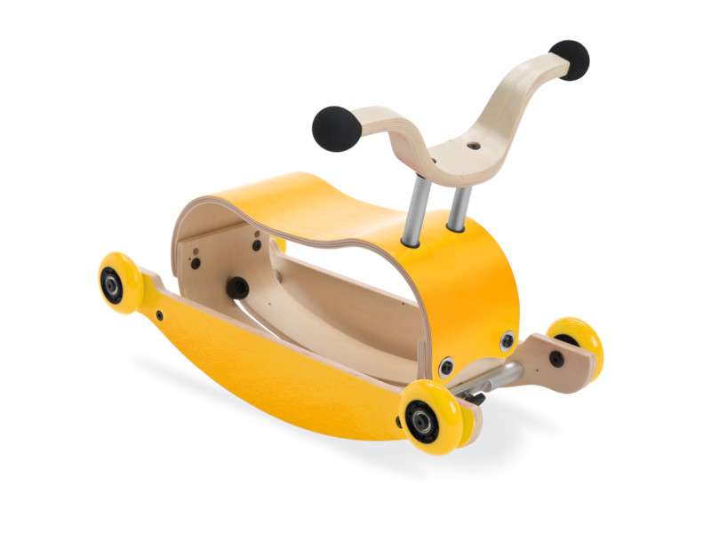 Wishbone Mini Flip Deluxe - jaune - bascule