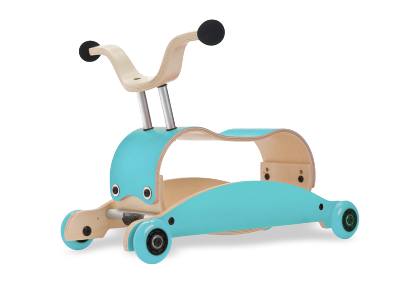 Wishbone Mini Flip Deluxe - aqua - base marche