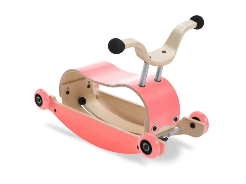 Wishbone Mini Flip Deluxe - rose - bascule