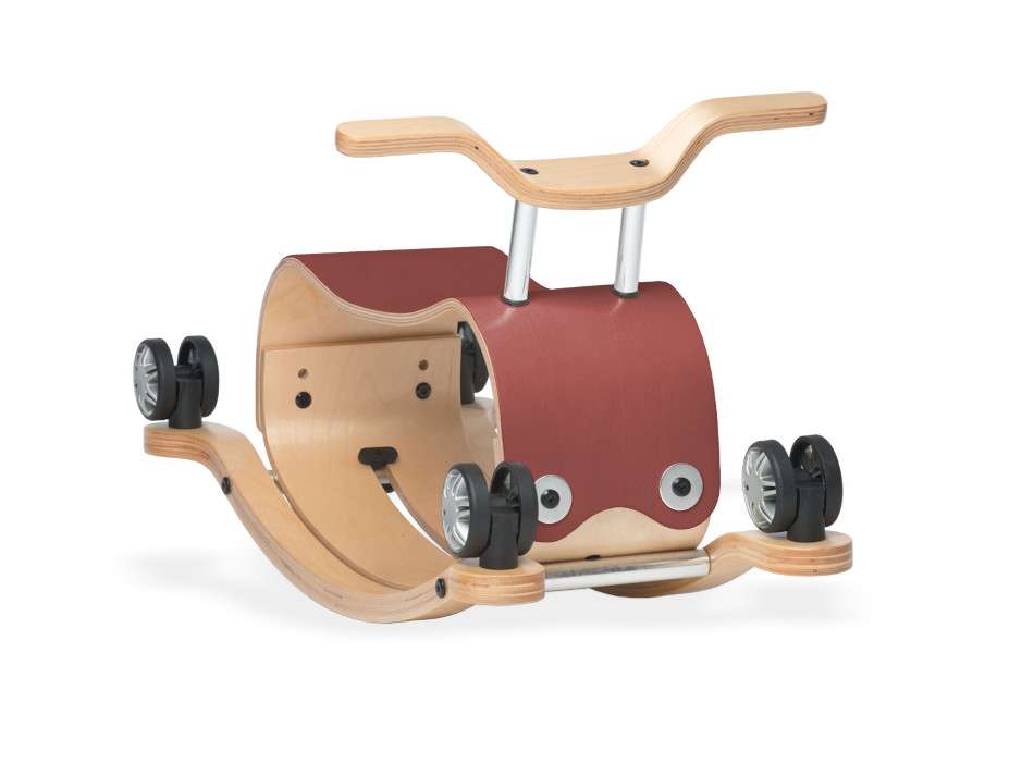 Wishbone Flip porteur 3en1 enfant rouge vintage