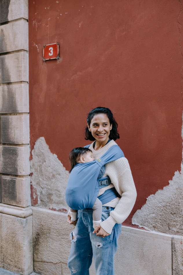 boba bliss porte bébé vintage navy