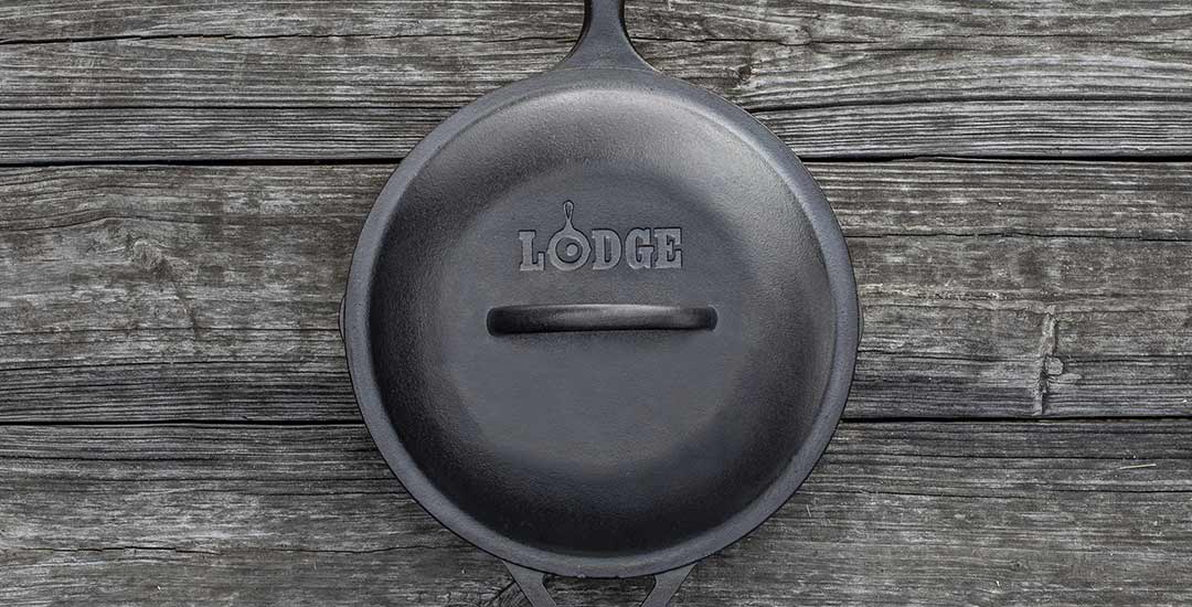 Couvercle en fonte naturelle 26cm - LODGE 3