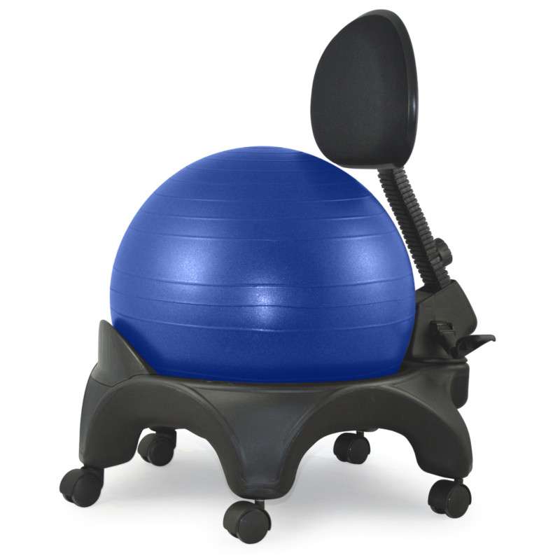 Tonic Chair Confort Bleu – Chaise Ergonomique à Ballon pour Un Dos Sans Douleur