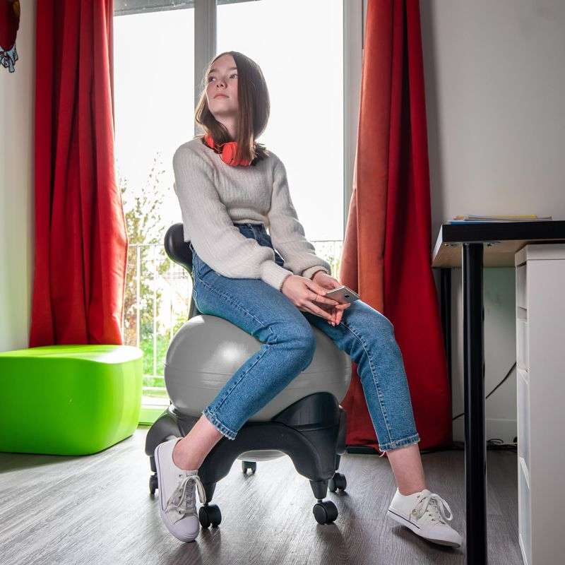 tonic chair balon gris